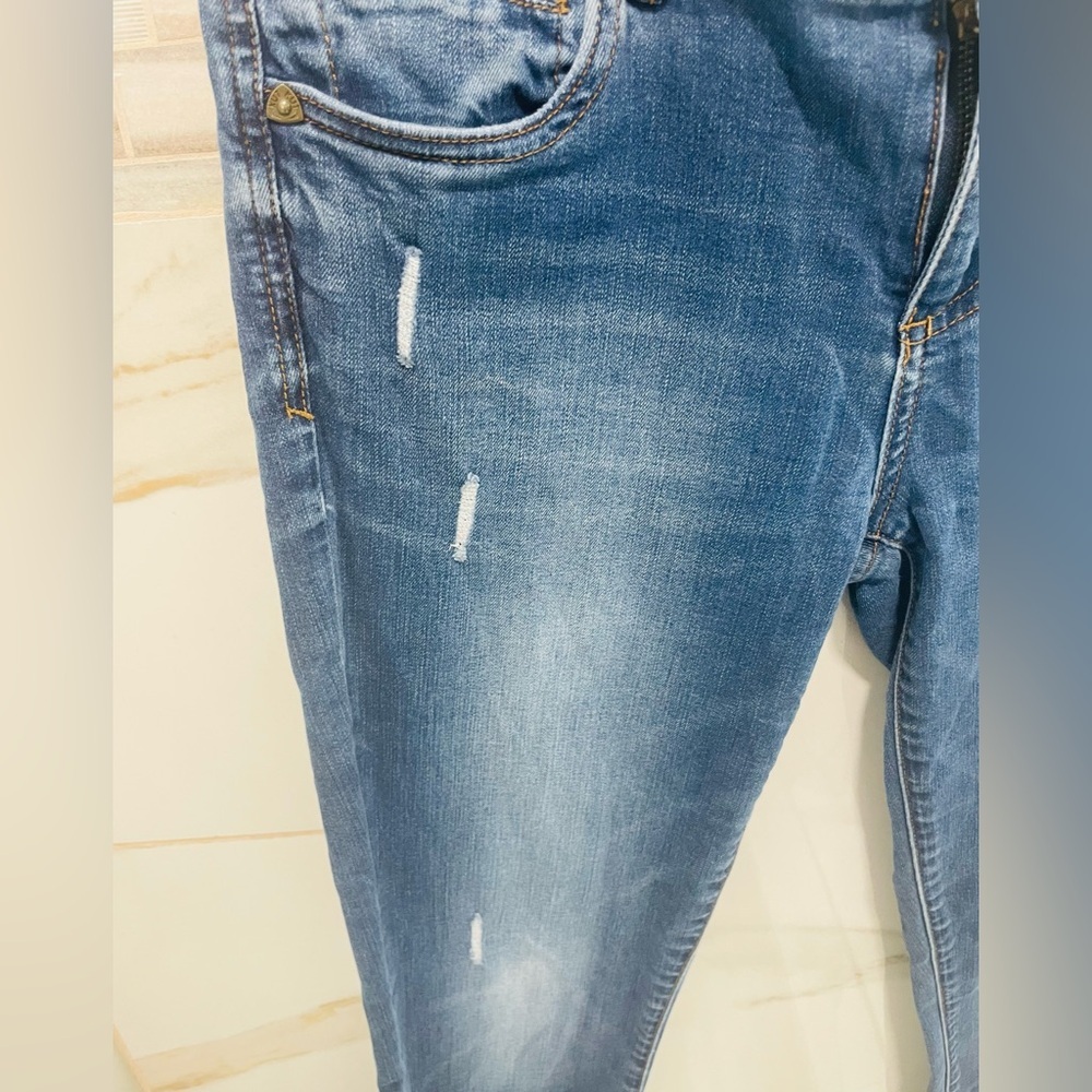 Kut from the Kloth Dark blue Wash toothpick Skinny ankle Jeans womens 6 S - Picture 4 of 12